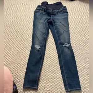 Old Navy Maternity Rockstar Jeans